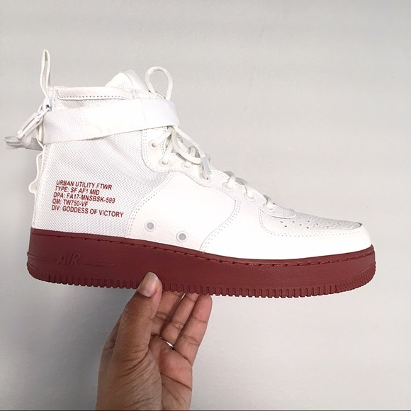 Nike Other - Men’s Nike AF1 Mid Ivory Mars Stone Size 10